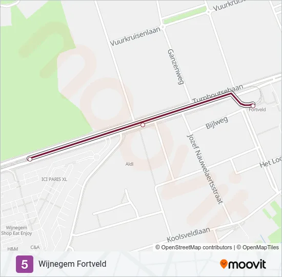 5 Light Rail Line Map