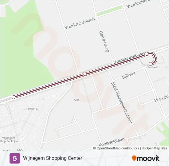 5 Light Rail Line Map