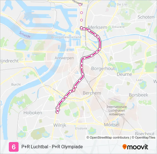 6 Light Rail Line Map
