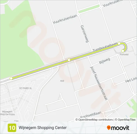 10 Light Rail Line Map