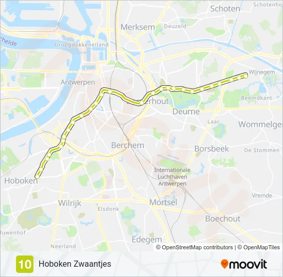 10 Light Rail Line Map