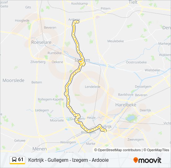 functie compact Lucht 61 Route: dienstregelingen, haltes en kaarten - Ardooie Kerkhof (Bijgewerkt)