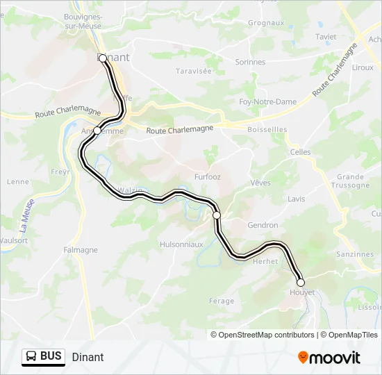 BUS Line Map