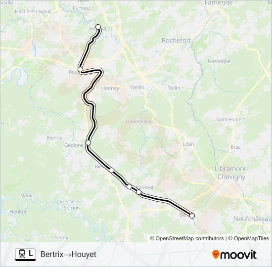 L Train Line Map