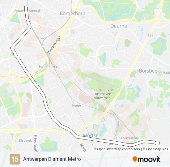 15 Light Rail Line Map