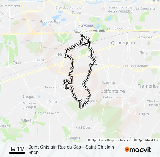 11/ Bus Line Map