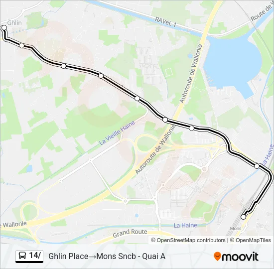14/ Bus Line Map