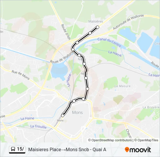 15/ Bus Line Map