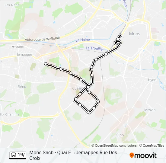 19/ Bus Line Map