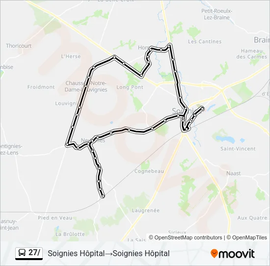 27/ Bus Line Map