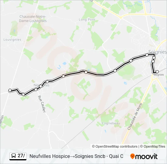 27/ Bus Line Map