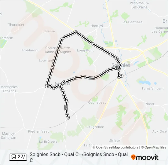 27/ Bus Line Map