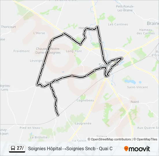 27/ Bus Line Map