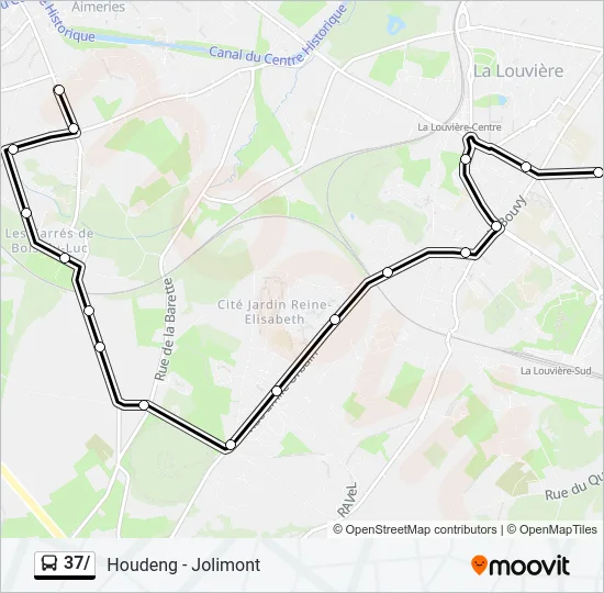 37/ Bus Line Map