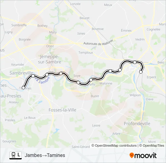L Train Line Map