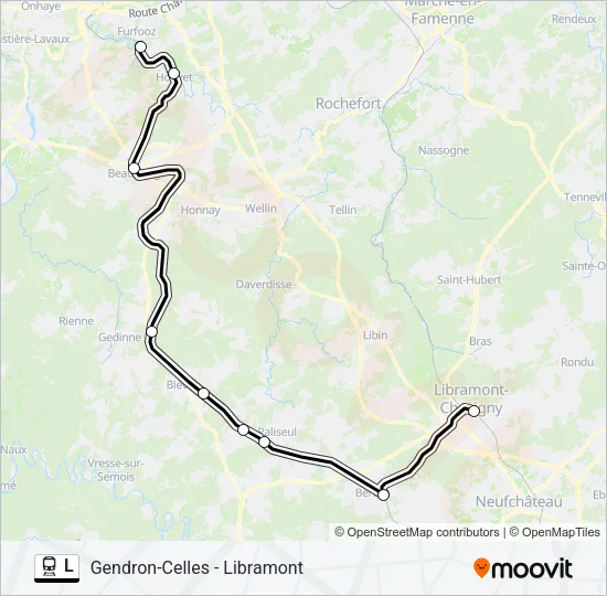 L Train Line Map