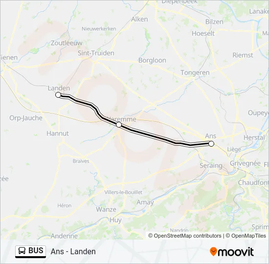 BUS Line Map