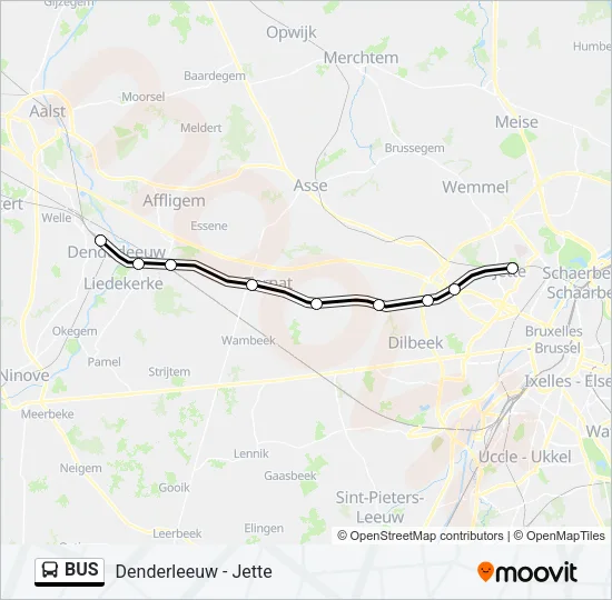 BUS Line Map