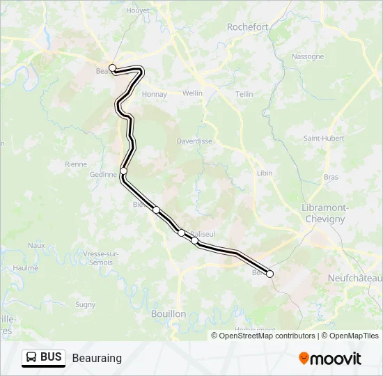 BUS Line Map
