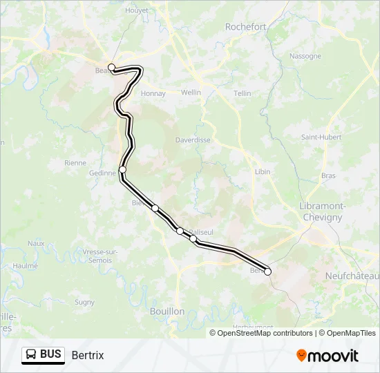BUS Line Map