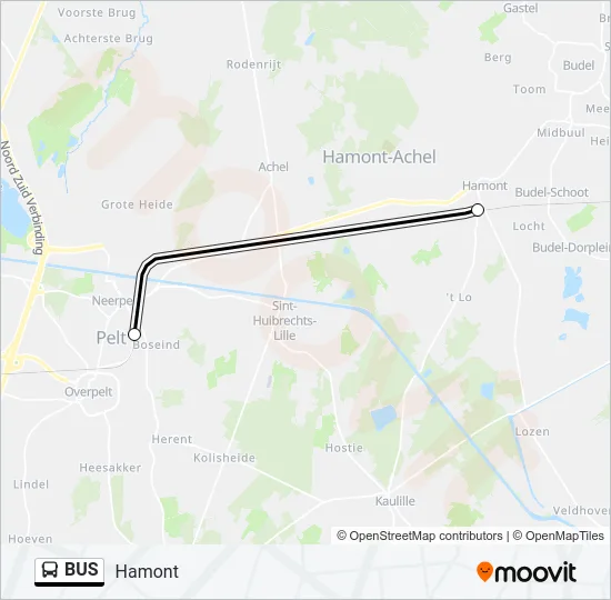 BUS Line Map
