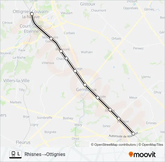 L Train Line Map