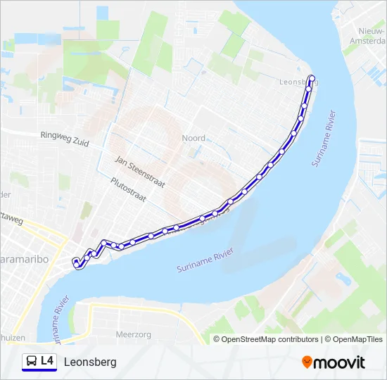L4 Bus Line Map