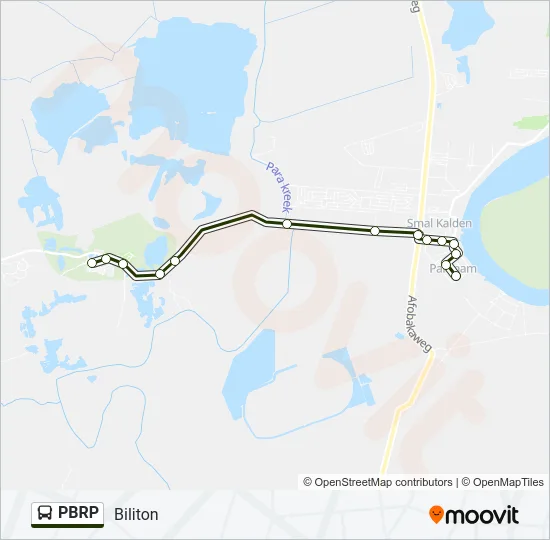 PBRP Bus Line Map