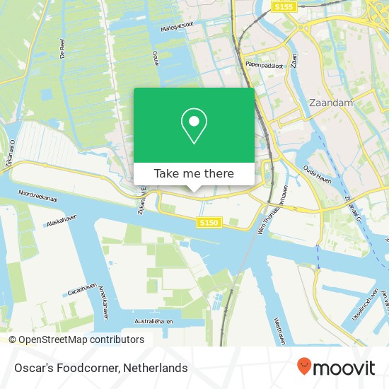 Oscar's Foodcorner, Penningweg 67C kaart