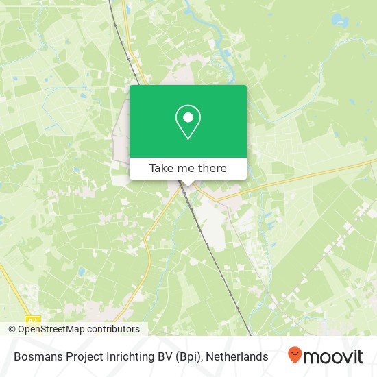 Bosmans Project Inrichting BV (Bpi), Nieuwendijk 42B kaart