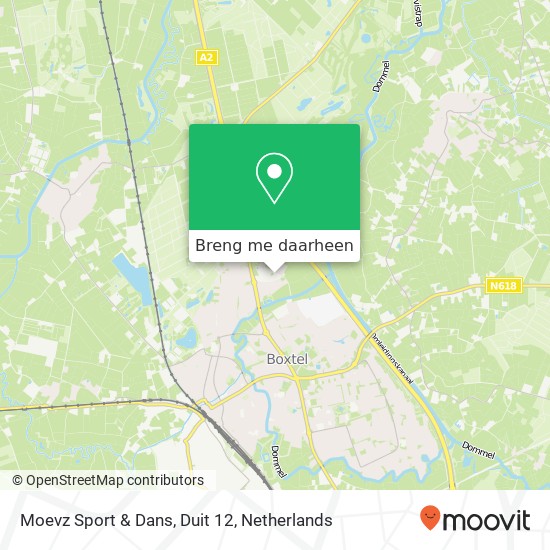 Moevz Sport & Dans, Duit 12 kaart