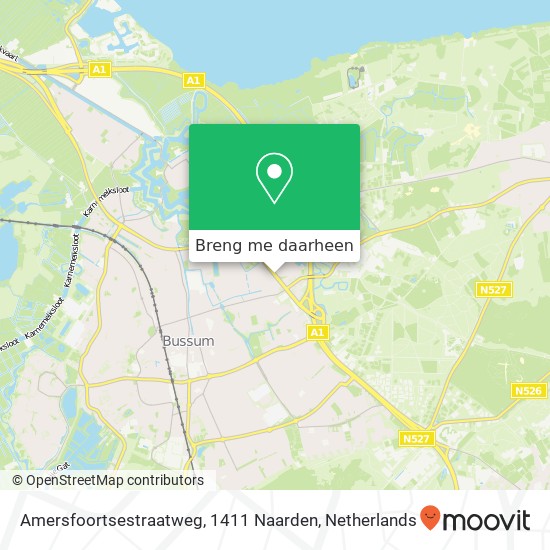 Amersfoortsestraatweg, 1411 Naarden kaart