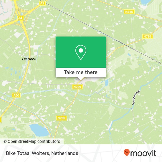 Bike Totaal Wolters, Klarenbeekseweg 102 kaart