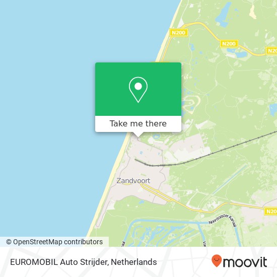EUROMOBIL Auto Strijder, Burgemeester van Alphenstraat 102 kaart