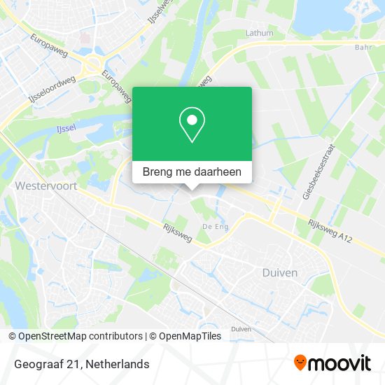 Geograaf 21 kaart