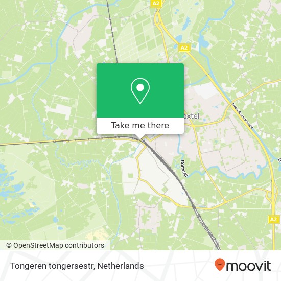 Tongeren tongersestr, 5282 Boxtel kaart