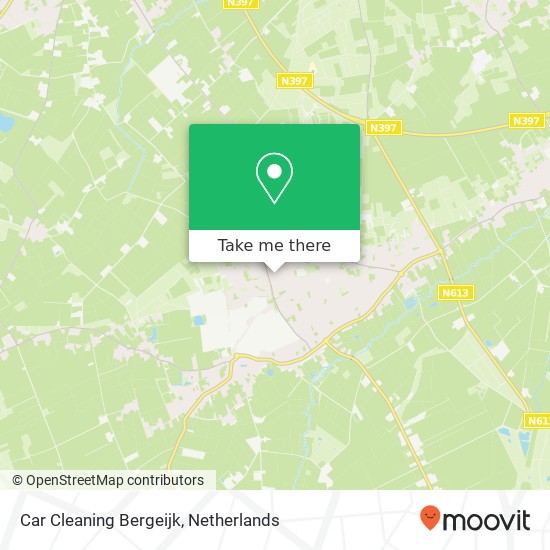 Car Cleaning Bergeijk, Blokstraat 14 kaart