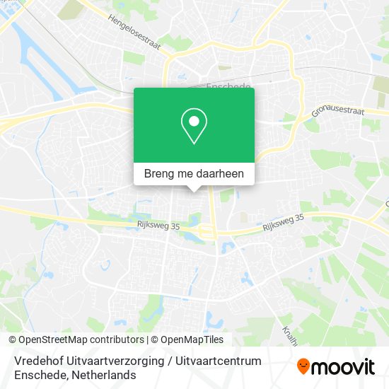 Vredehof Uitvaartverzorging / Uitvaartcentrum Enschede kaart