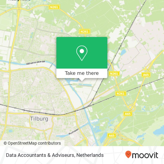 Data Accountants & Adviseurs, Siriusstraat 85 kaart