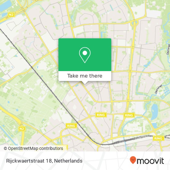Rijckwaertstraat 18, 5622 HV Eindhoven kaart