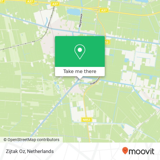 Zijtak Oz, 7833 Nieuw-Amsterdam kaart