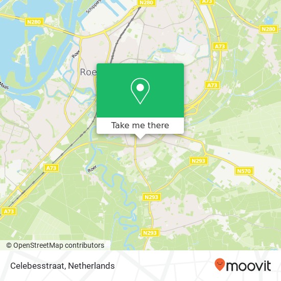 Celebesstraat, 6045 XS Roermond kaart