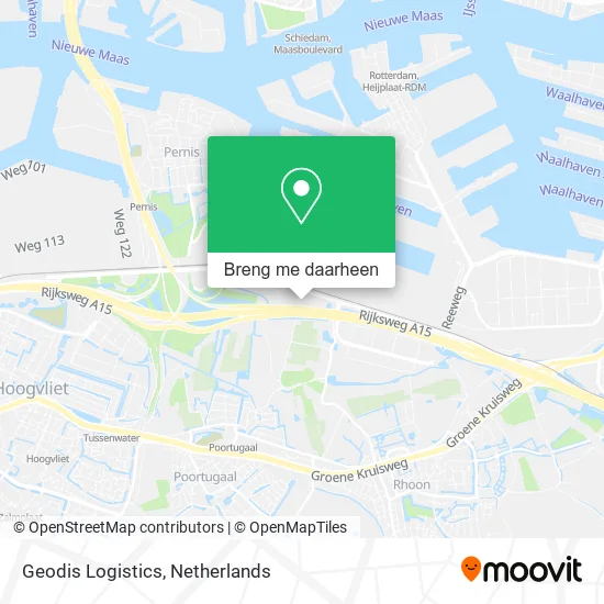 Geodis Logistics kaart