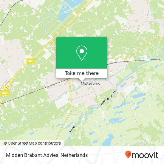 Midden Brabant Advies, Baerdijk 20 kaart