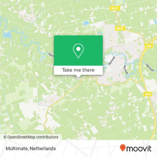 Multimate, Liempdseweg 3 kaart