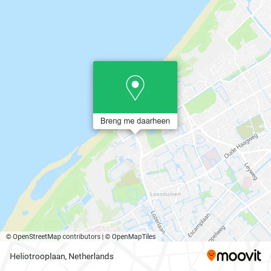 Heliotrooplaan kaart