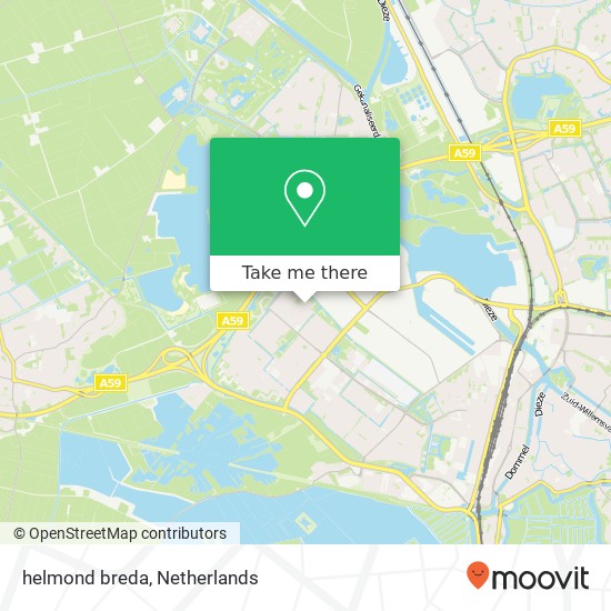 helmond breda, 5224 VE 's-Hertogenbosch kaart