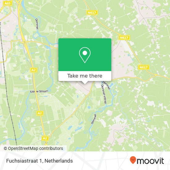 Fuchsiastraat 1, 5271 NN Sint-Michielsgestel kaart