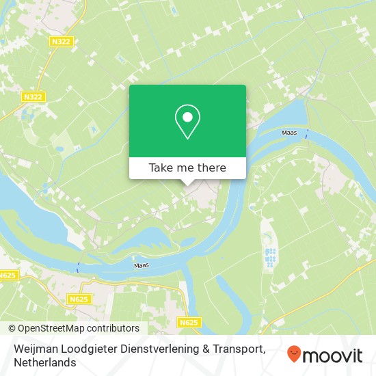 Weijman Loodgieter Dienstverlening & Transport kaart