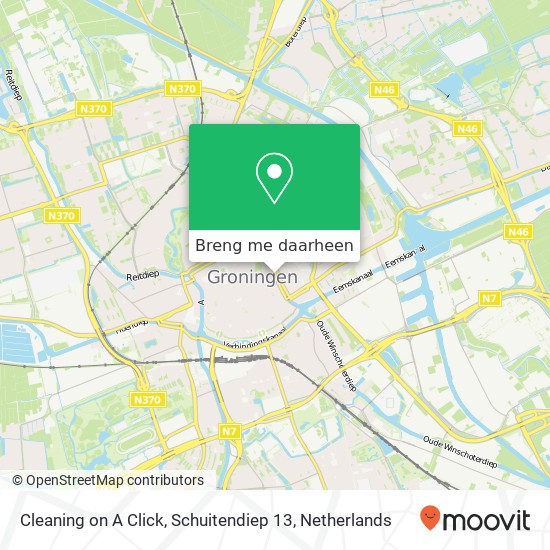 Cleaning on A Click, Schuitendiep 13 kaart